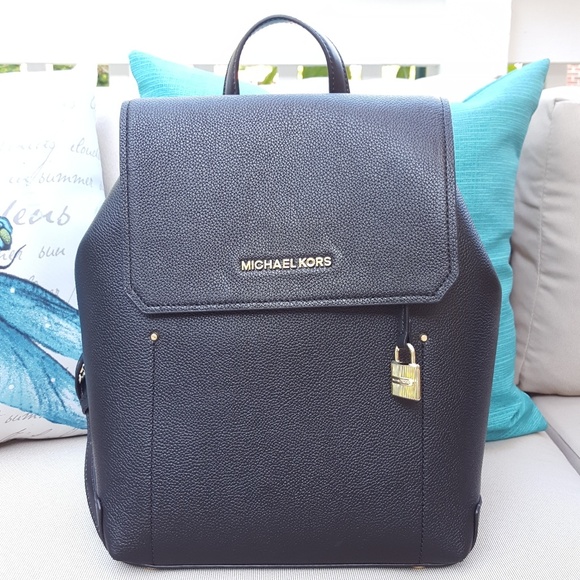 MICHAEL Michael Kors Handbags - NWT Michael Kors MD Hayes backpack black bookbag